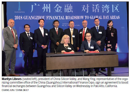 In Silicon Valley, Guangzhou promotes its financial hub