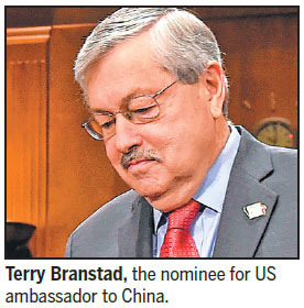 Branstad to push for positive US-China relations