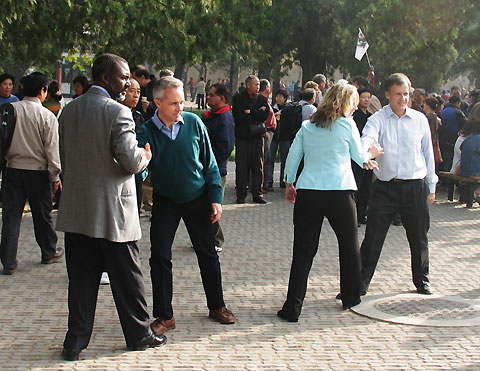 Trying Chinese Kongfu