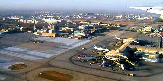 Aerial view of Beijing suburbs