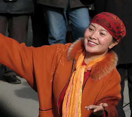 Folk art gathering at Temple of Heaven