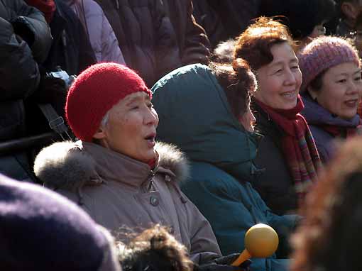 Folk art gathering at Temple of Heaven