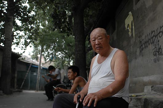 Housing demolition of Da Shi Lan 