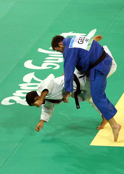 Photos: Georgia&apos;s Tsirekidze wins Men&apos;s 90kg Judo Olympic gold