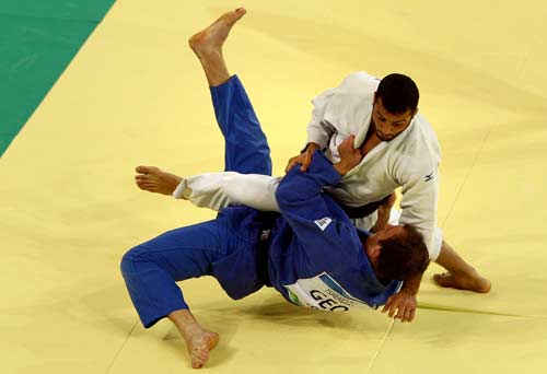 Photos: Georgia&apos;s Tsirekidze wins Men&apos;s 90kg Judo Olympic gold