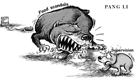 Food scandals and supervision