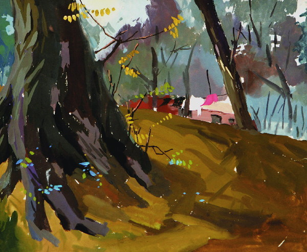 Gouache painting 2