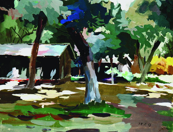 Gouache painting 14