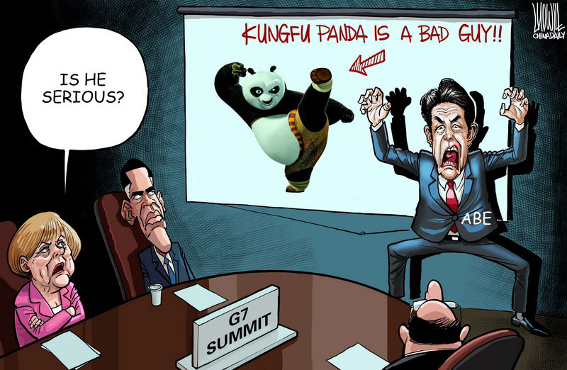 Abe's farce