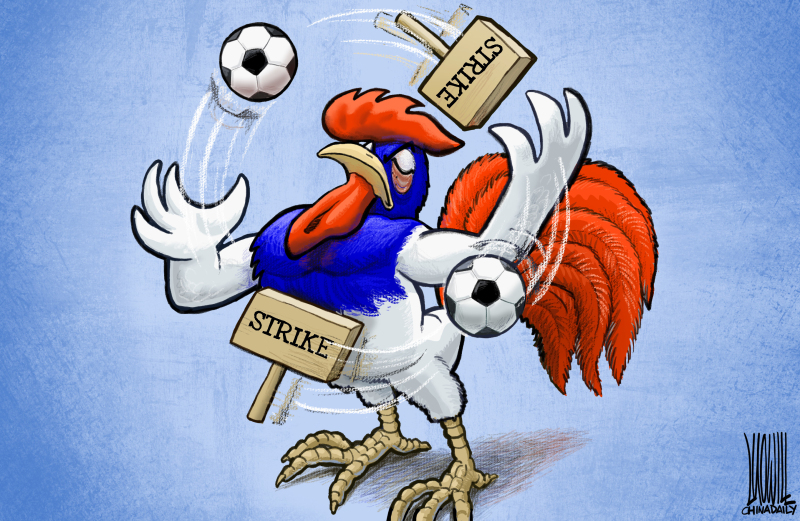 Soccer and strike