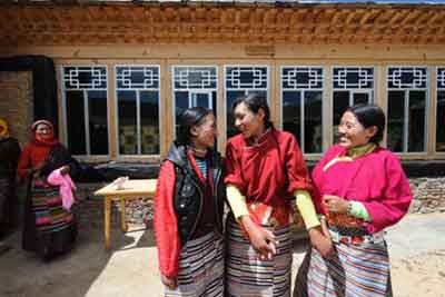 Government's comfortable housing project in Tibet