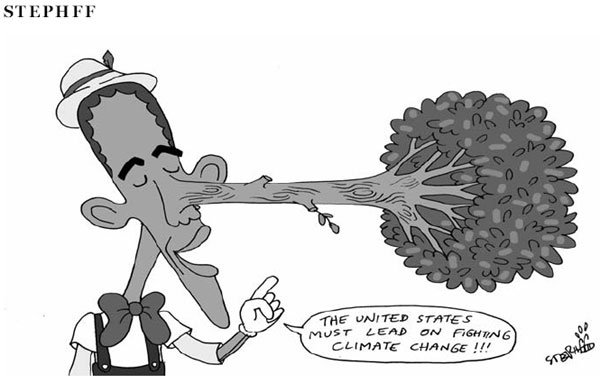 Obama's climate change lies