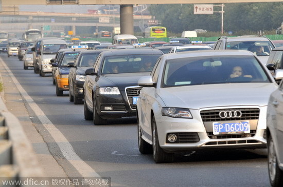 10 bad behaviors of Chinese drivers