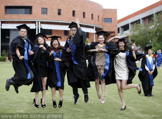Studying is top priority for overseas students