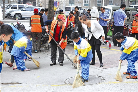 Cleaning school toilets may benefit students