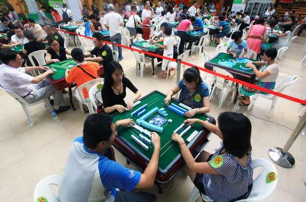 Is <EM>mahjong</EM> gaining popularity worldwide?