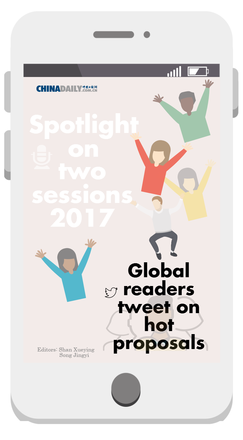 Global readers tweet on hot proposals