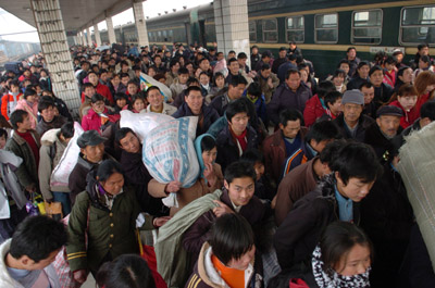 chunyun,,spring festival,,train ticket,,