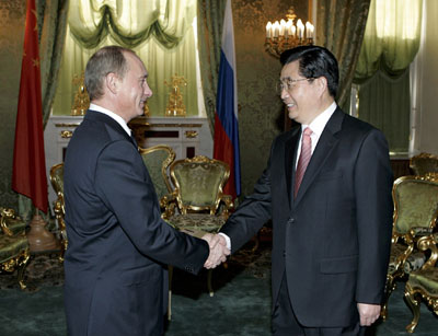 China,Russia,Hu Jintao