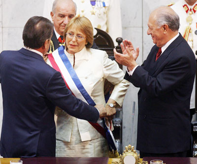 Chile's new president sworn in