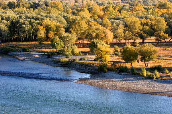 Beautiful sceneries in northern part of Xinjiang