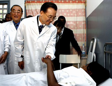 Wen Jiabao visits the Republic of the Congo