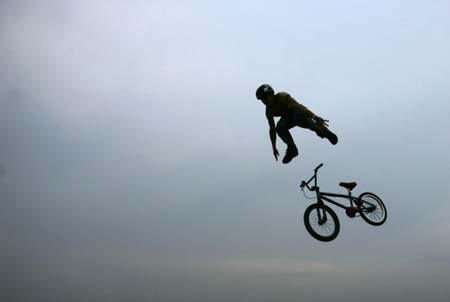 Bicycle practice in Belgrade 