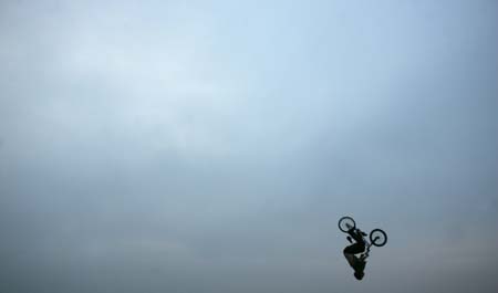 Bicycle practice in Belgrade 