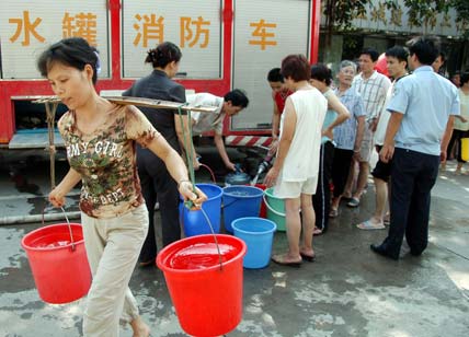 Bilis affects water supply in Shaoguan