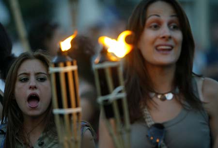 Anti-war rally in Athens 