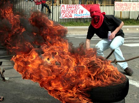 Protest in Chile 