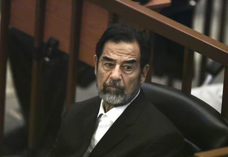 Saddam in trial