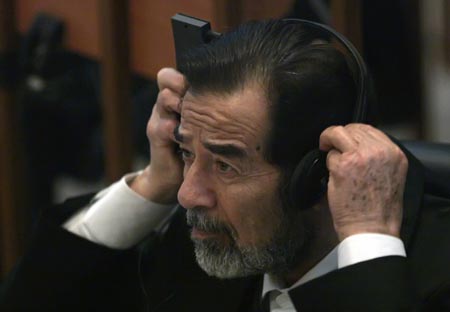 Saddam in trial