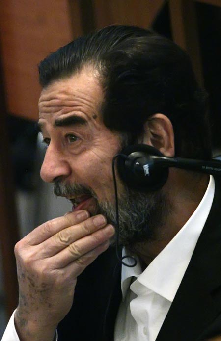 Saddam in trial