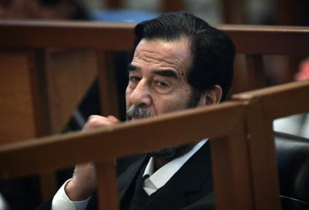 Saddam in trial