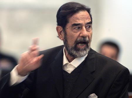 Saddam in trial