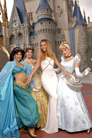 Beyonce at Walt Disney World in Florida