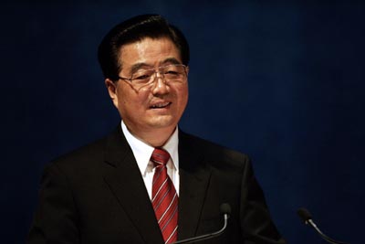 President Hu addresses University of Pretoria