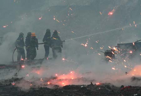 Explosions ruin firecracker market in Shandong