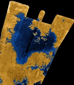 Evidence of seas on Titan