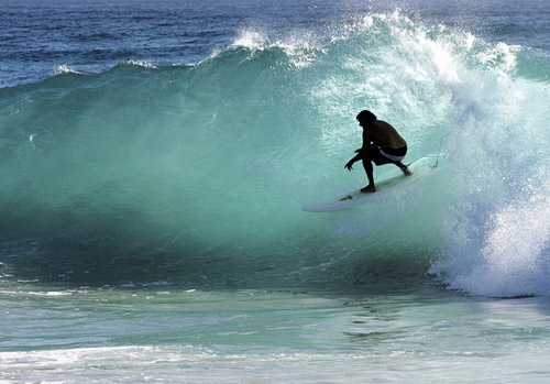 Surfers' paradise in Australia