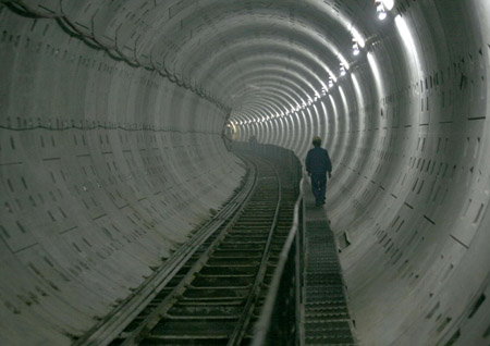 Construction underway for Beijing subway