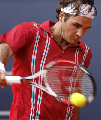 Federer at Hamburg Masters