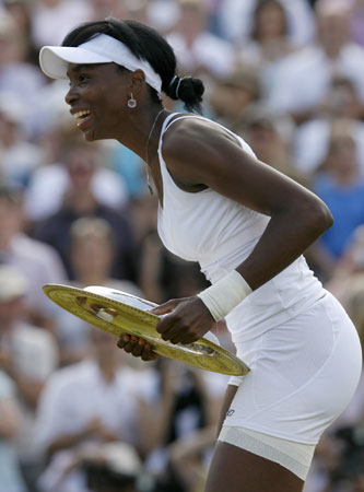 Venus Williams wins 4th Wimbledon title