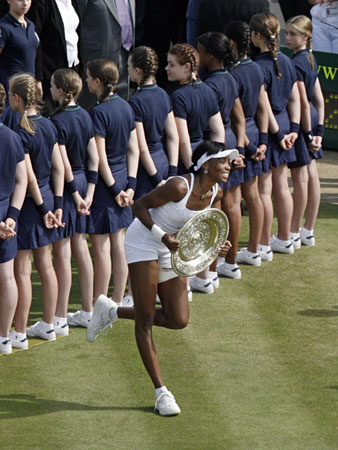 Venus Williams wins 4th Wimbledon title