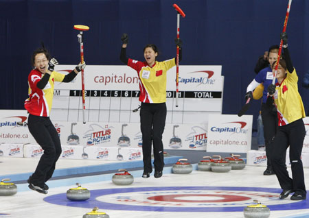China beats Sweden to win world curling title