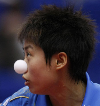 Team China sweeps all 5 golds at Table Tennis Worlds