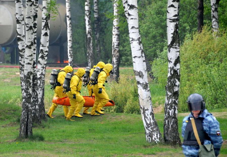 SCO holds first-ever joint disaster relief drill