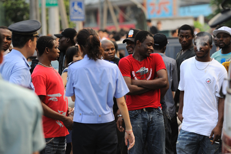 Africans protest in Guangzhou after passport checks