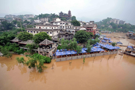 City in SW China passes flood test